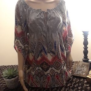 Venus peasant blouse
